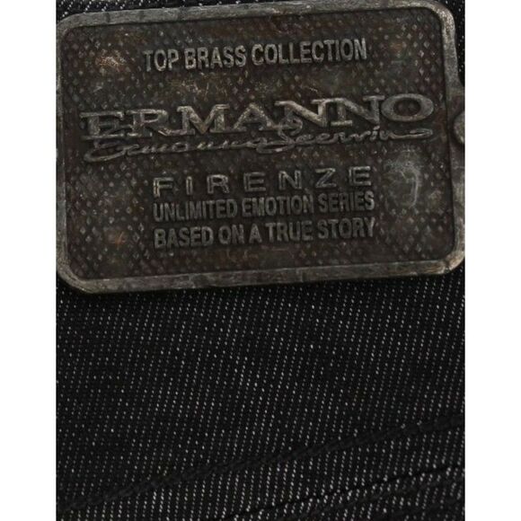 Ermanno Scervino Straight Leg Jeans Women Black Jeans & Pants - Picture 6 of 6